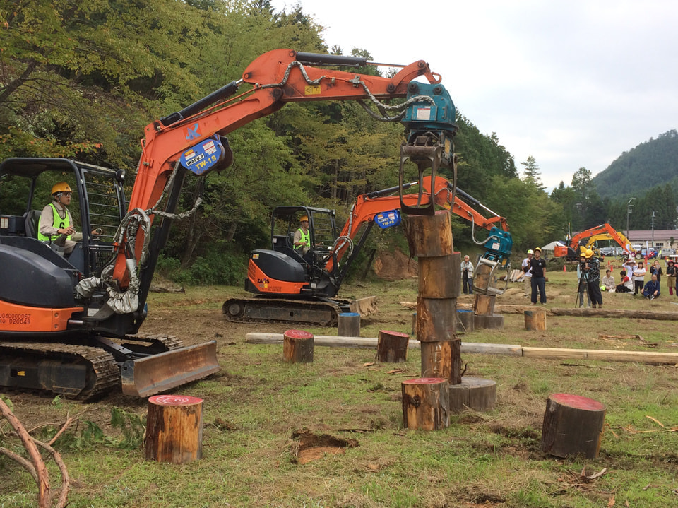 木こり技能大会