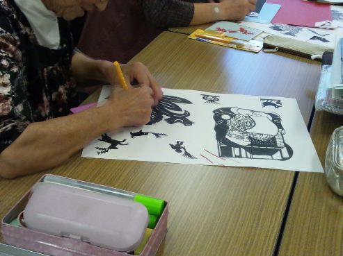 切り絵教室